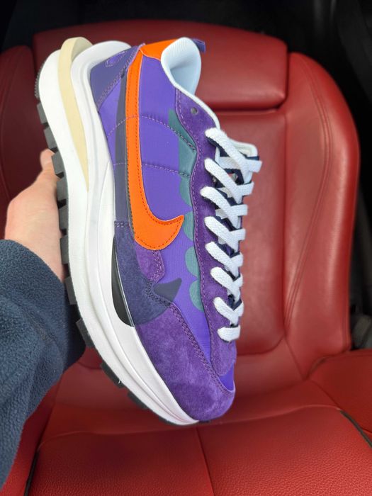 (ОПЛАТА ПІСЛЯ ОГЛЯДУ)Nike x Sacai VaporWaffle Purple Найк х Сакай
