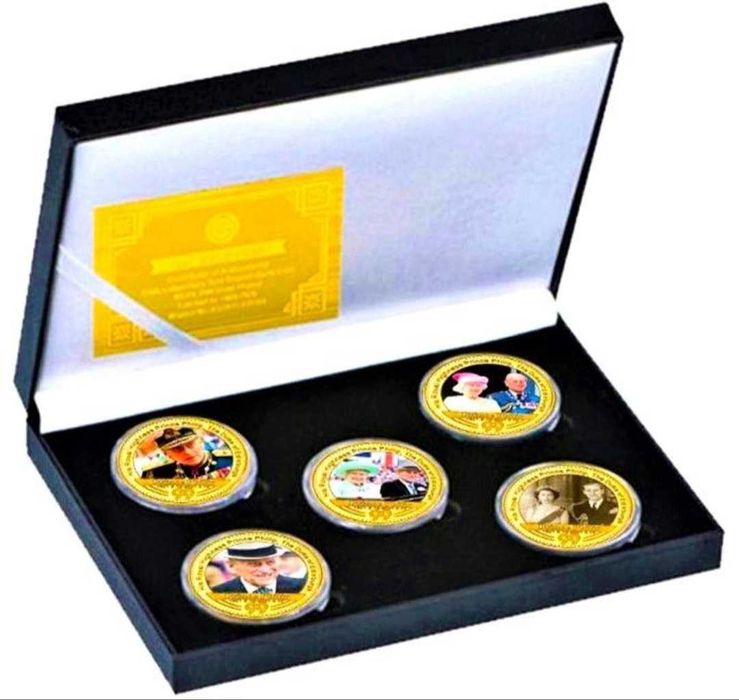 Монеты серебро Королевы Англии Елезавета.