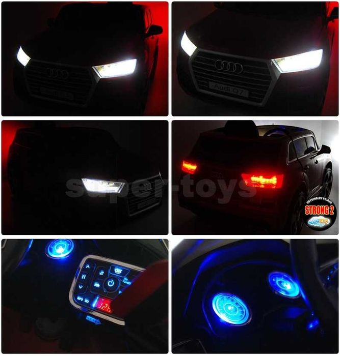 BAWIBUS.PL auto samochód na akumulator dla dzieci AUDI Q7 autko RC