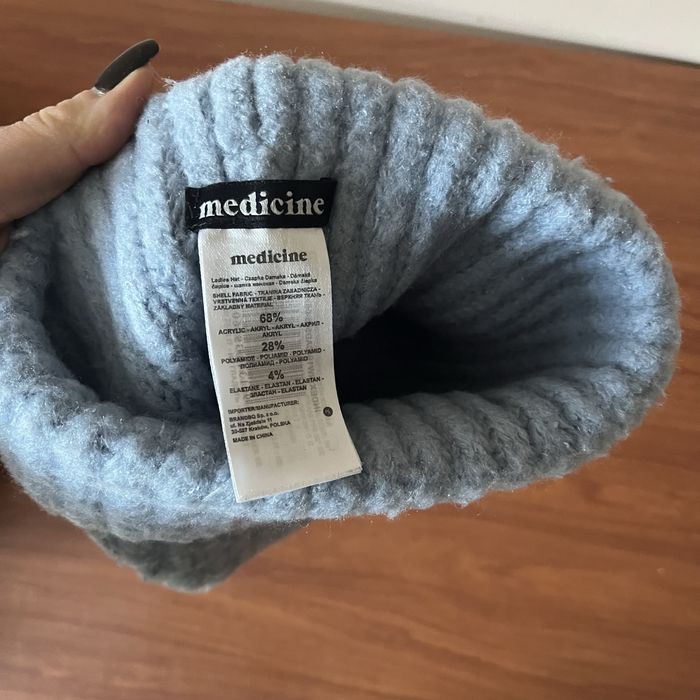 Niebieska czapka Medicine baby blue