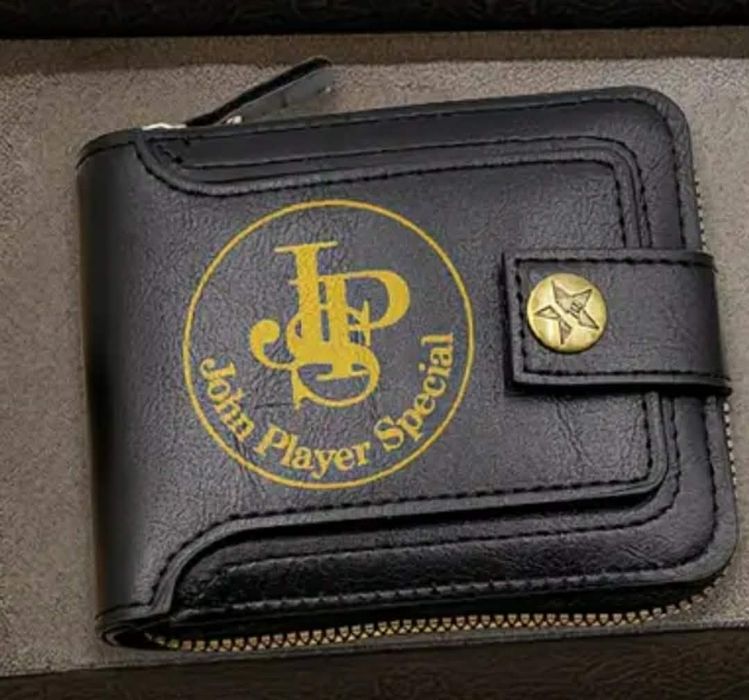 Carteira Porta Moedas Jonh player Special em couro
