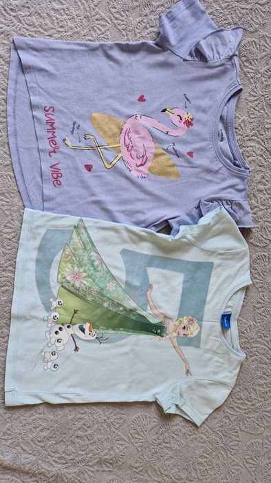 Koszulki T-shirty dla dziewczynki 110/116