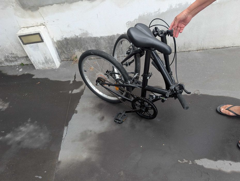 Bicicleta desdobrável btwin