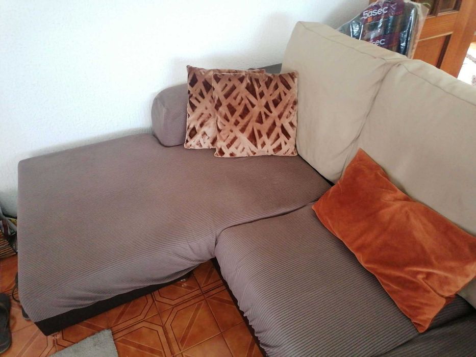 Sofá Chaise Long 3 lugares