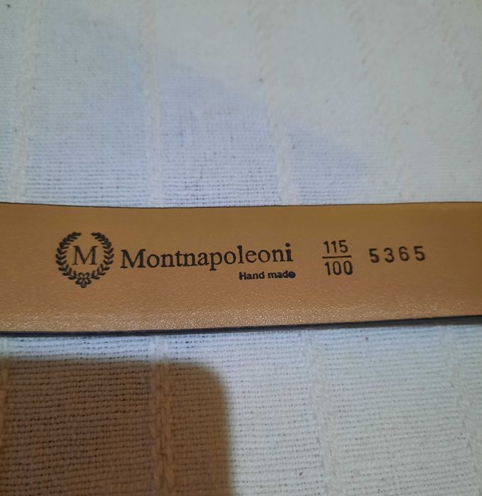 Cinto Pele Clássico Montnapoleoni 115/100 Super Estiloso e Resistente