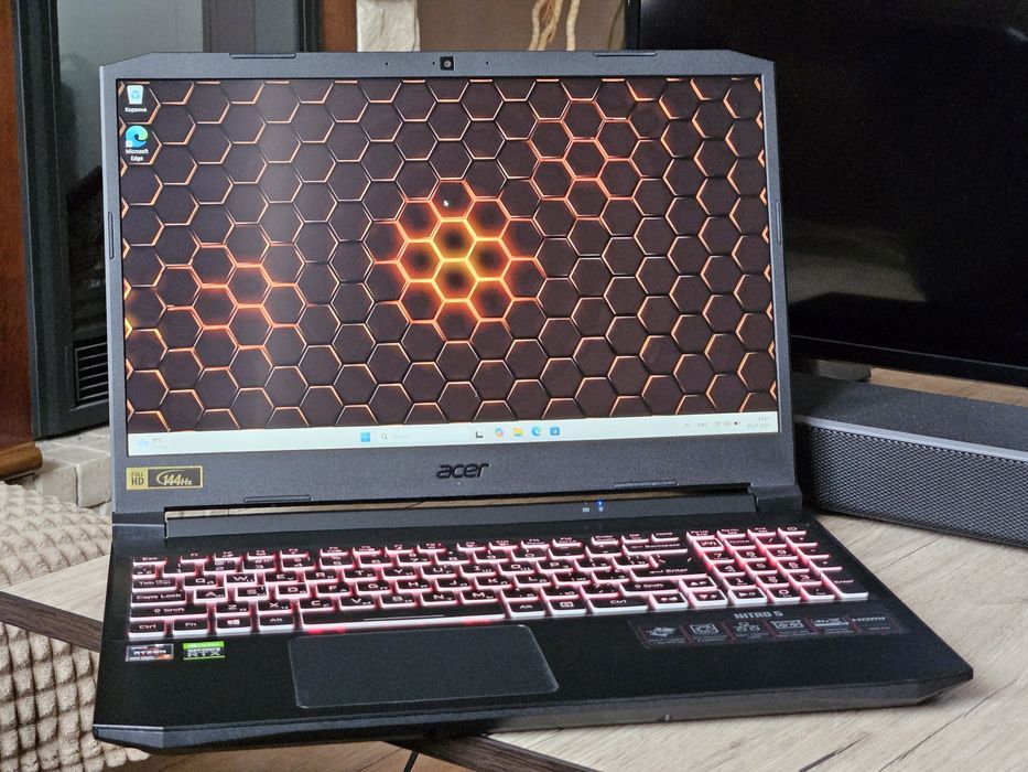 Игровой ноутбук Acer Nitro 5 rtx3070 8gb Ryzen 7