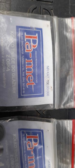kółka tnące do glazury z ośką 14 mm grubość 1,5 mm