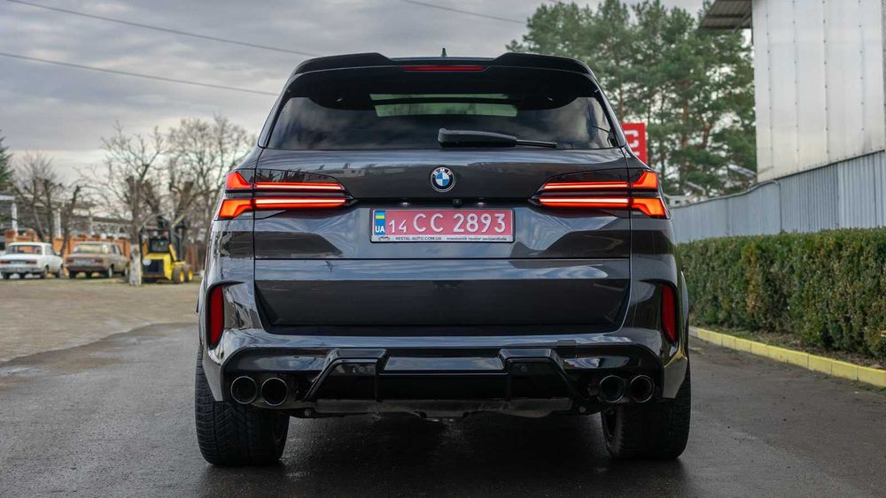Спойлер Х5 G05 X5M накладка бмв чорний глянець г05 сабля спойлер х5 м