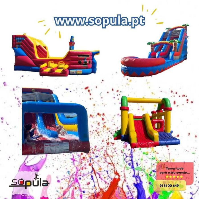 Aluguer de Insufláveis PROFISSIONAIS