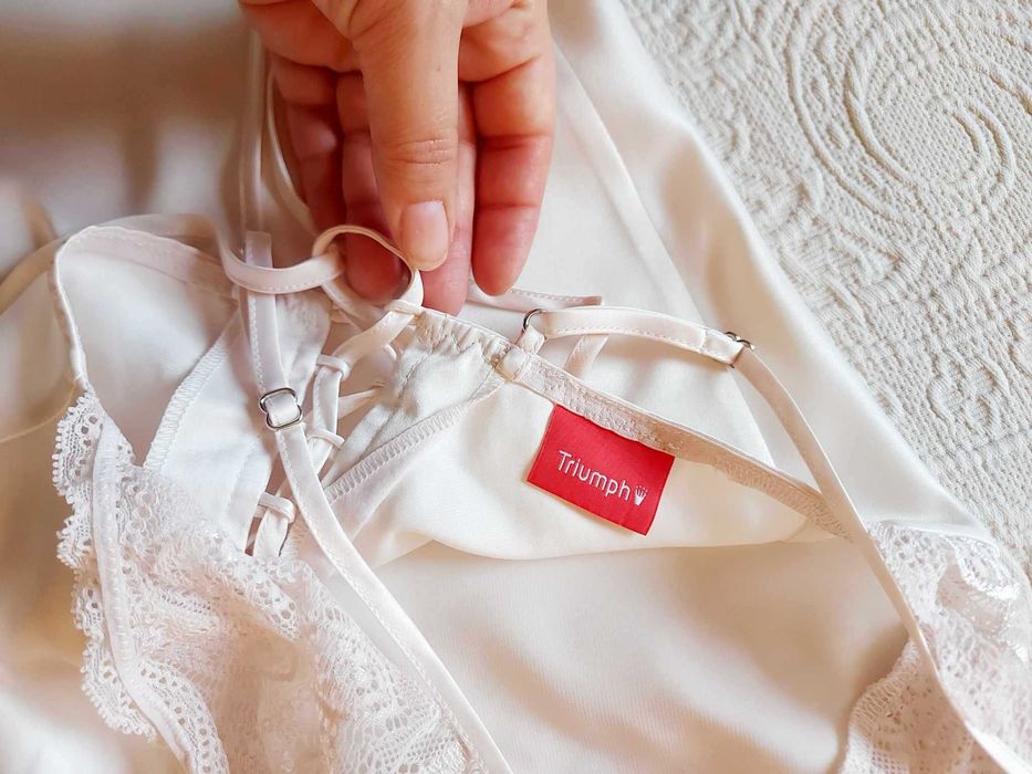 Camisa de dormir de cetim