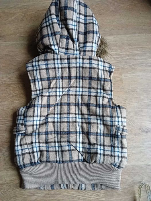 Kamizelka, ocieplana Unionbay S kratka jak Burberry