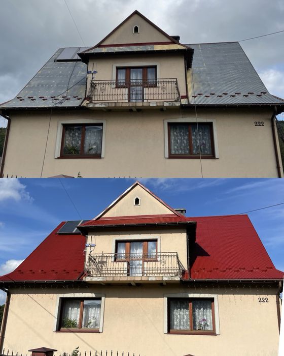Mycie i malowanie dachów