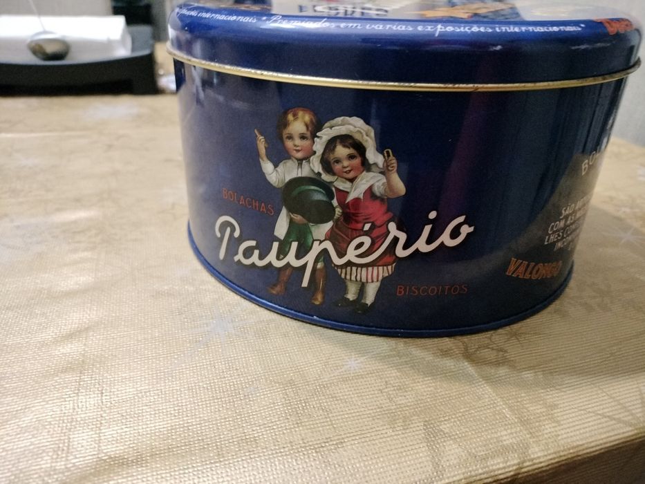 Caixa bolachas vintage