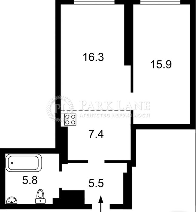 Продаж квартири (49м2) з новим, авторським ремонтом  в ЖК Креатор Сіті, Дегтярівська 17