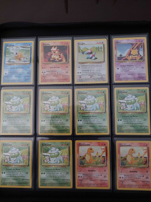 Cartas Pokemon TCG - Base Set e Fossil Set
