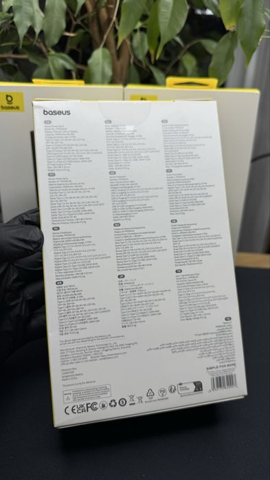 Потужний павербанк Базеус 140 ват Baseus metal Adaman 24000 mAh 140w