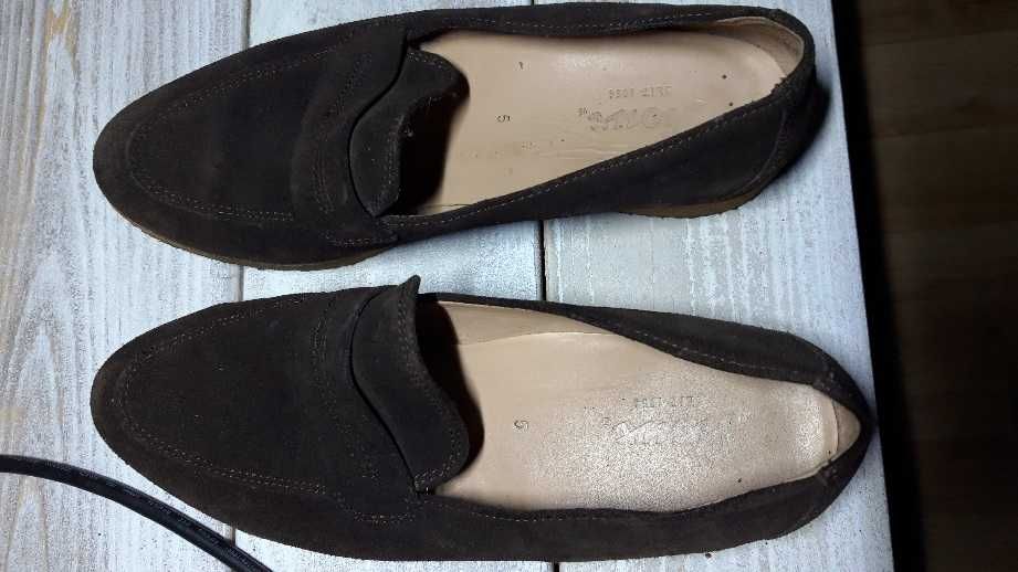 Pólbuty Sioux skóra brąz 38 SUPER