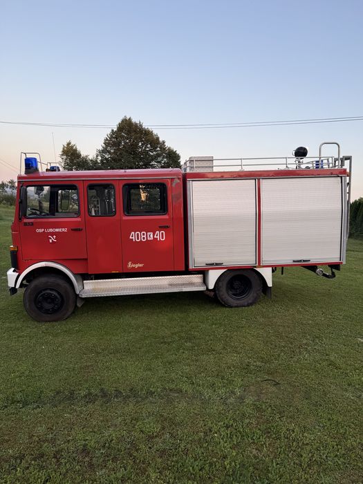 Mercedes-Benz 813 Ziegler / Samochód Pożarniczy / OSP / GLBA / 100% sprawny