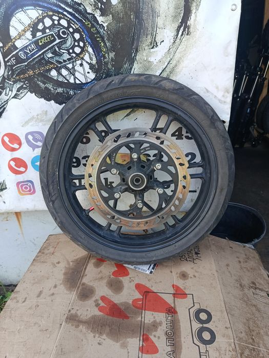 Колесо переднє  у зборі Loncin cr6/Voge 300r/Lоcin 300