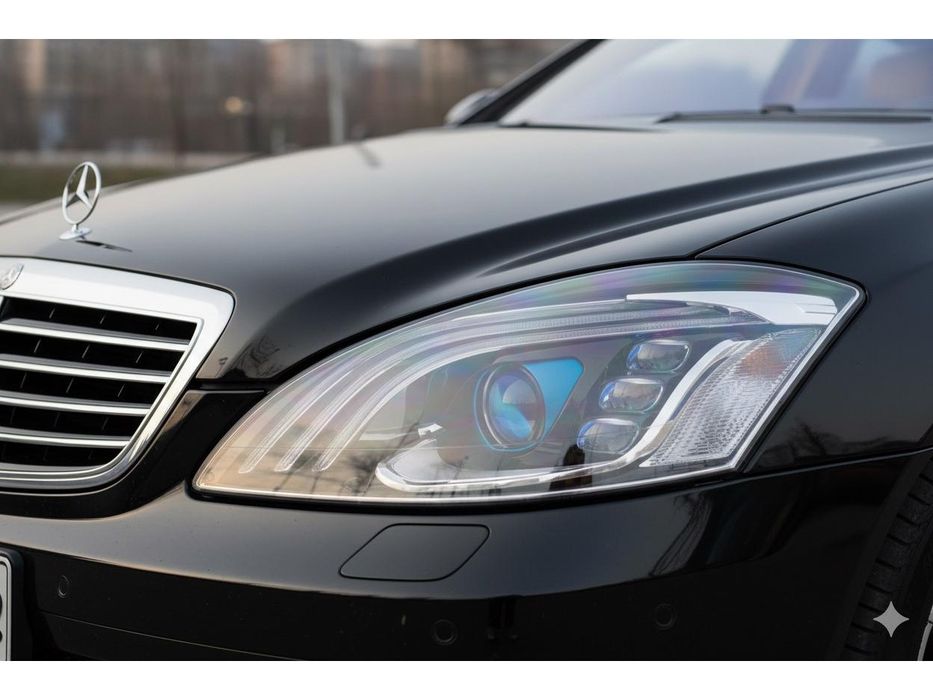 Mercedes W221 Рестайлінг фари (дизайн W222)