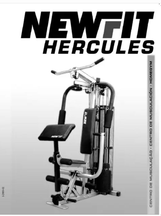 Maquinha musculação multifunções