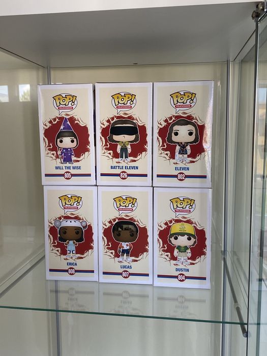 Funko pops stranger things 3° temporada