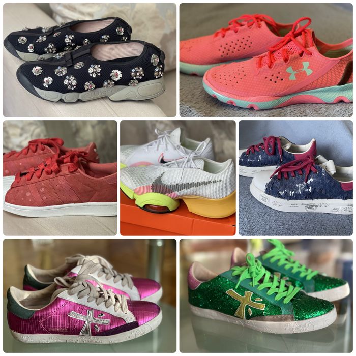 Кросівки adidas under armour , nike , Dior ,paolette, Premiata