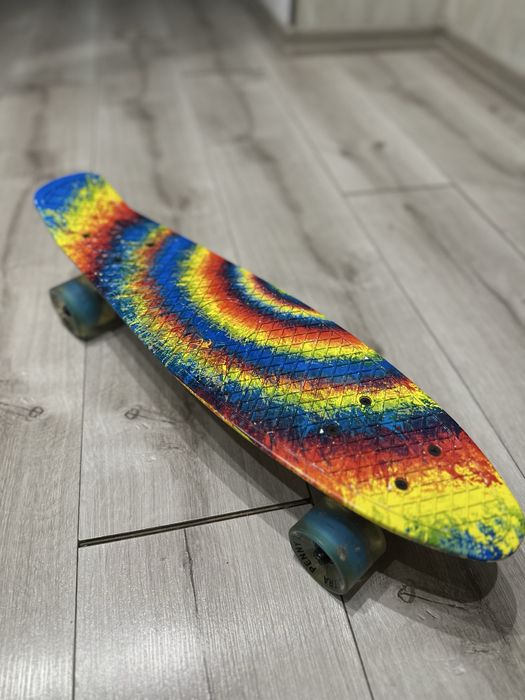 Скейборд Pennybiard, радуга
