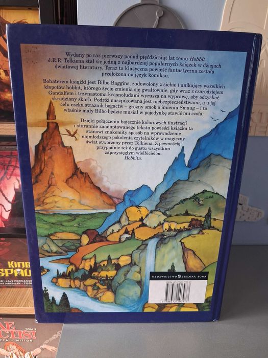 J.R.R. Tolkien Hobbit  Komiks Twarda oprawa