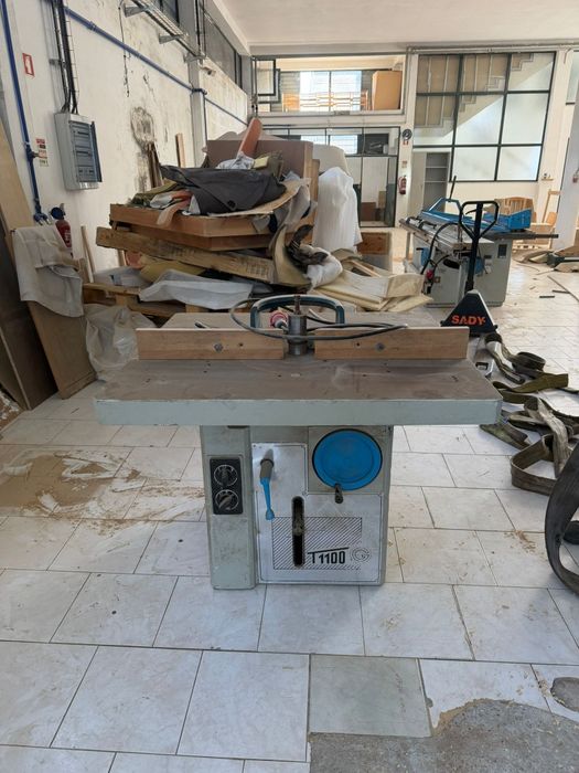 Tupia maquina de carpintaria tupia com mesa larga