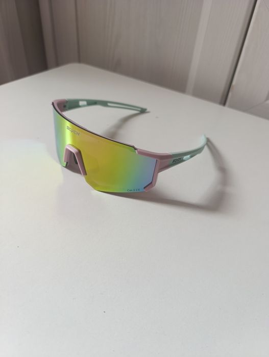 Okulary przeciwsłoneczne sportowe rowerowe damskie męskie filtr UV R2