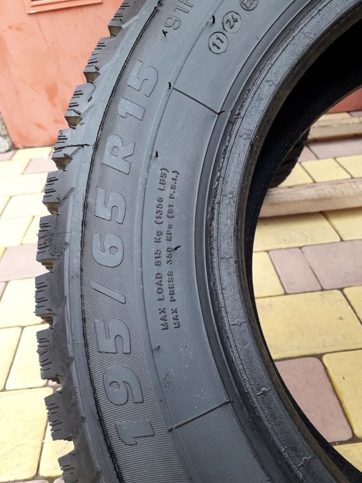 25год. Зима 195/65/15 Bargum 2. Зимняя резина r 15 . Шина Нова.