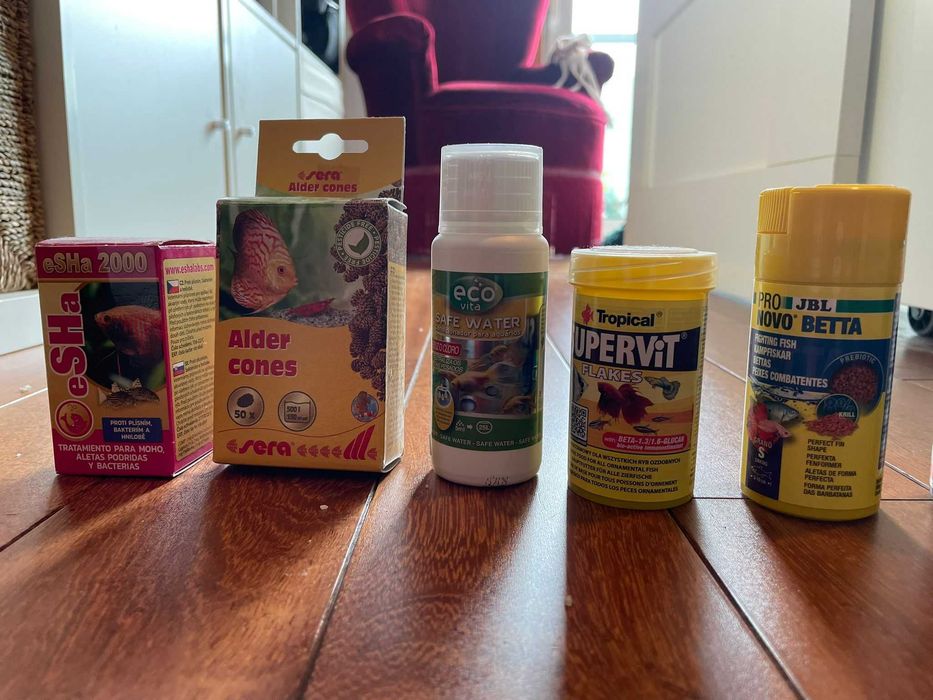 AQUÁRIO COMPLETO PARA BETTA- kit pronto para usar!