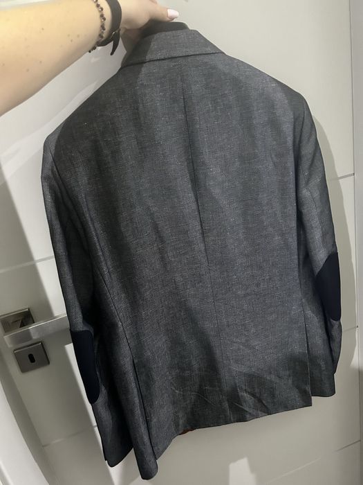 Marynarka lavard meska szara