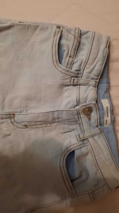 Spodnie jeansy skinny dziewczęce RESERVED - rozmiar 158 cm
