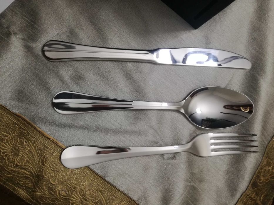 Faqueiro Inox NOVO Benguela - 130 PÇS