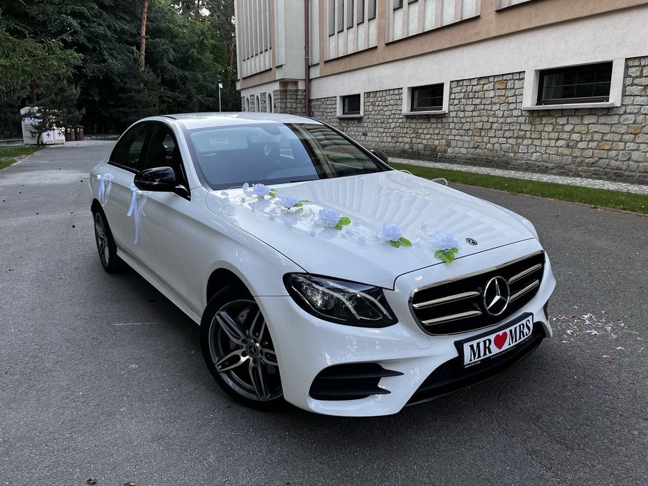 Piękne auto do ślubu Mercedes E Klasa AMG *WOLNE TERMINY*