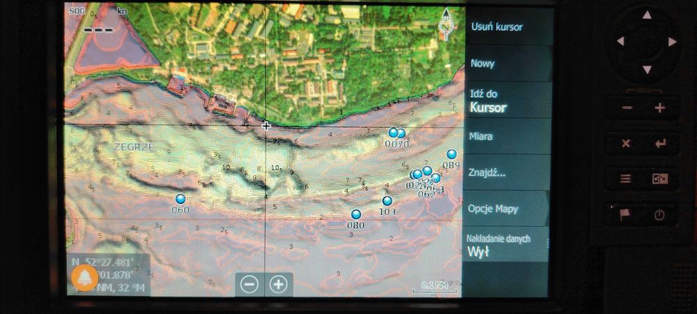 Mapa Navionics Platinum 644L Polska, Bałtyk, Skandynawia - cieniowana