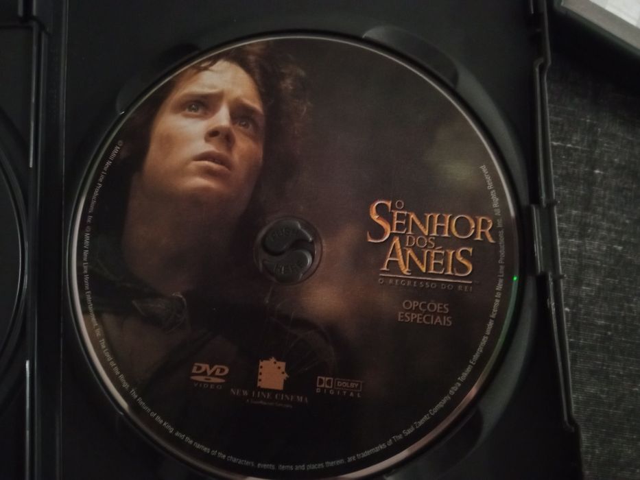 DVDs Senhor dos Anéis Usados