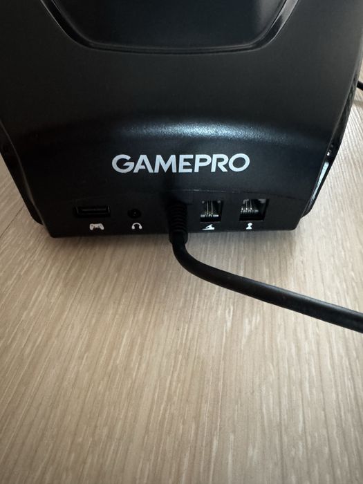 Кермо та пелалі GAMEPRO Black
