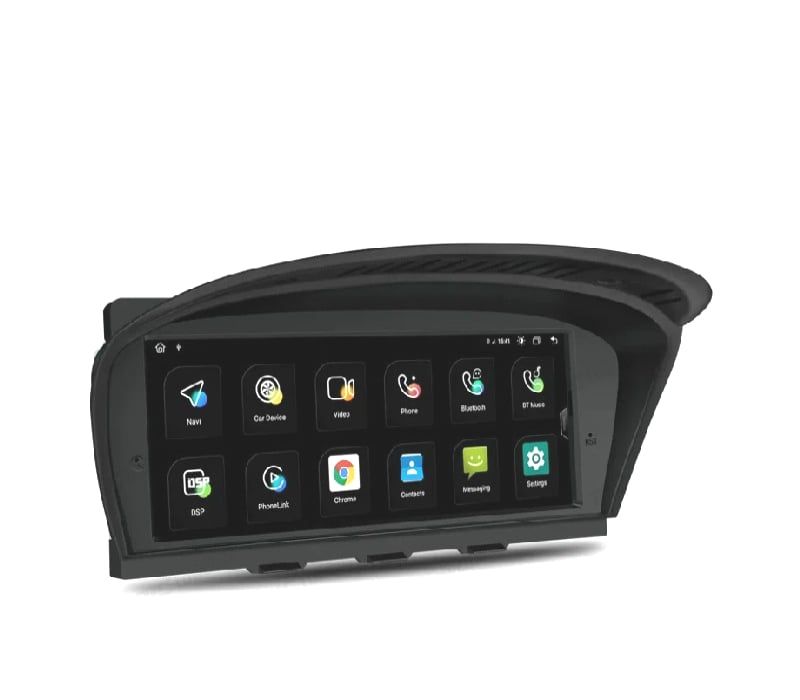 AUTO RÁDIO GPS ANDROID 14 BMW SERIE 3 E90 E91 E92 E93 SERIE 5 E60 E61 E63 E64 05-08 CCC