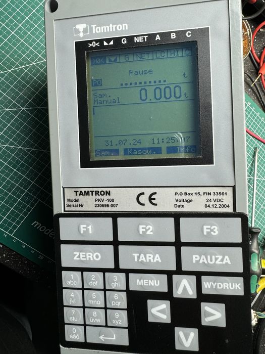 Waga do ładowarki  PKV Tamtron, Pfreundt, Loadtronic, Geniuscale