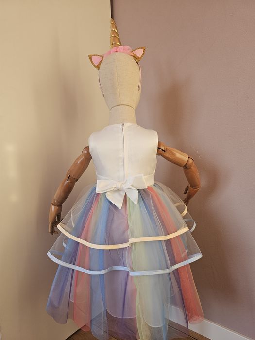 Дитяча кольорова сукня Єдиноріг Одноріг Поні платье единорог від 2-8р