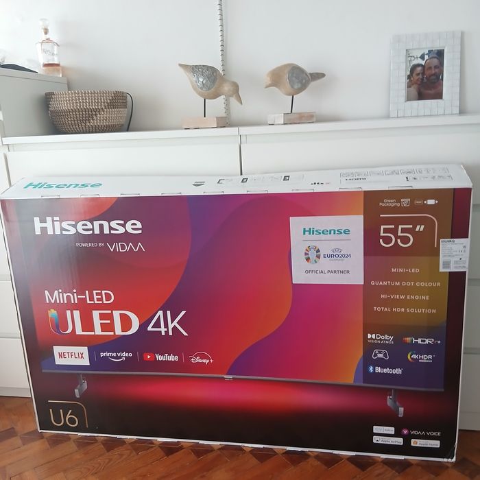 MINI LED ULED 55" faço entrega incluída no valor 1,40m  GAMING  como nova