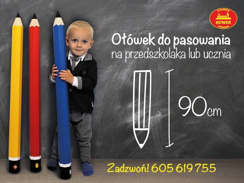 Ołówek-Kredka Do Pasowania Na Ucznia , Przedszkolaka