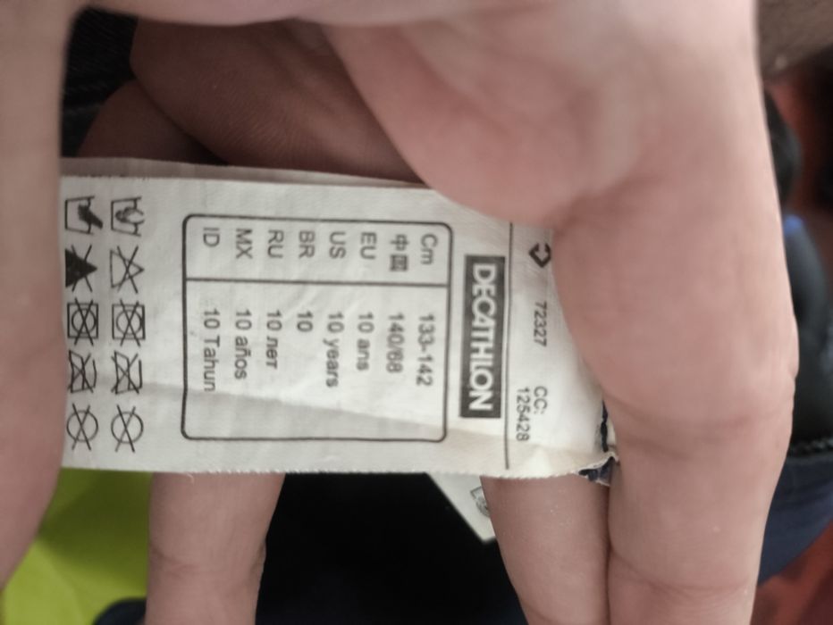 Fato neoprene térmico criança 10 anos