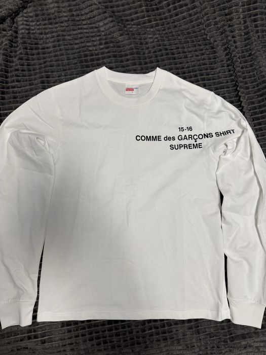 Лонгслив Supreme x Comme des Garcon