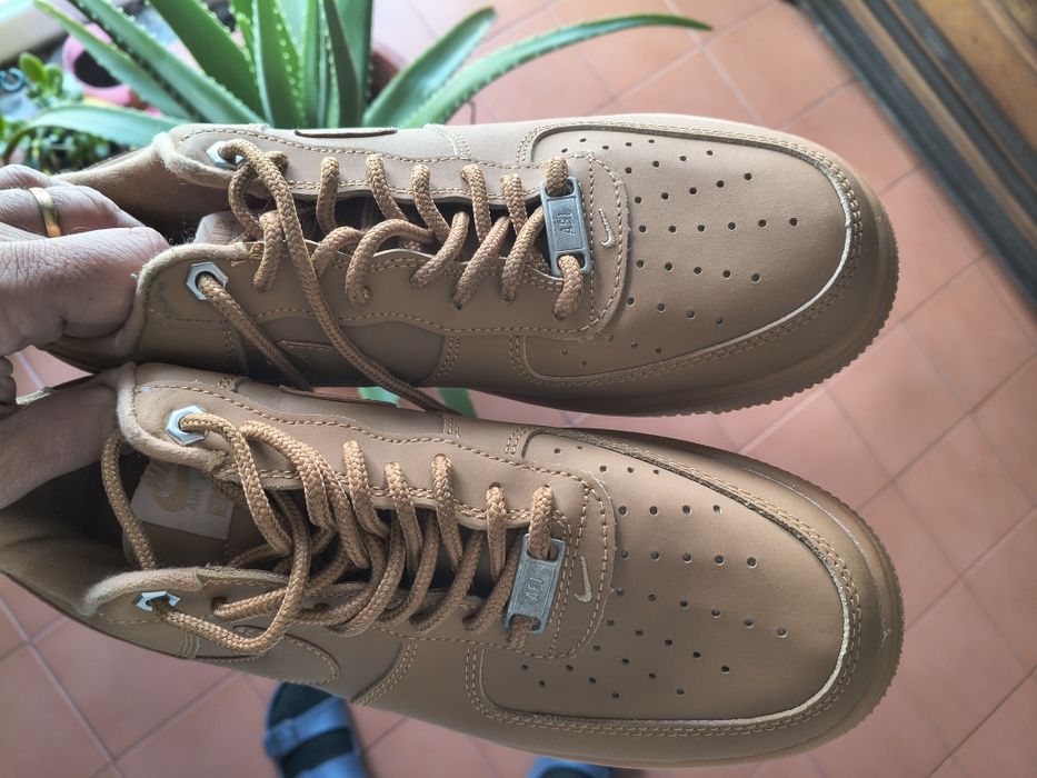 Sapatilhas / Tênis Nike Air Force 1 Low Supreme Flax.