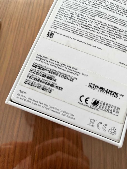 Iphone XS Space Gray 64 GB