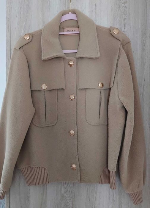 Casaco quente e confortável